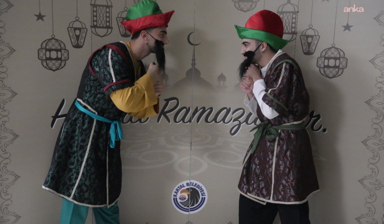 Kartal’da çocuklar ve aileleri, ramazan etkinliklerinde eğlenceli zaman geçirdi