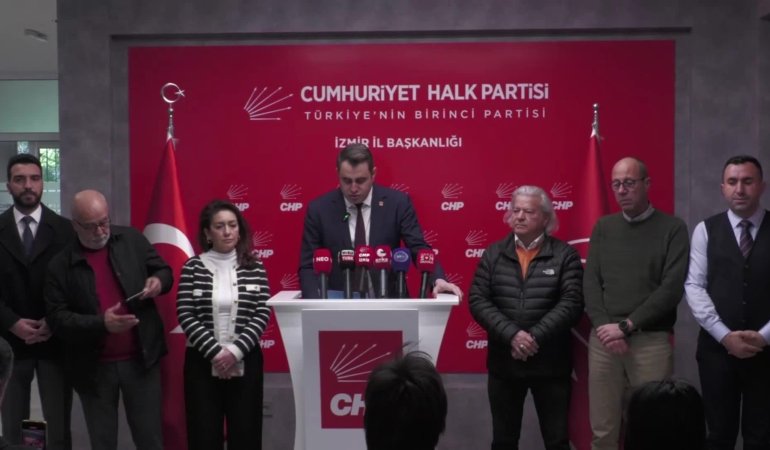 CHP İzmir İl Başkanı Güç: “Kendi beceriksizliklerinin üstünü örtmek için Cumhuriyet Halk Partili belediyelerimize yükleniyorlar