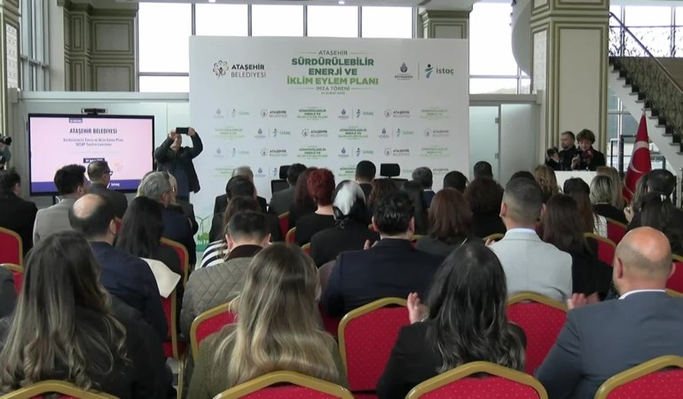 Ataşehir’de sürdürülebilir iklim için imzalar atıldı