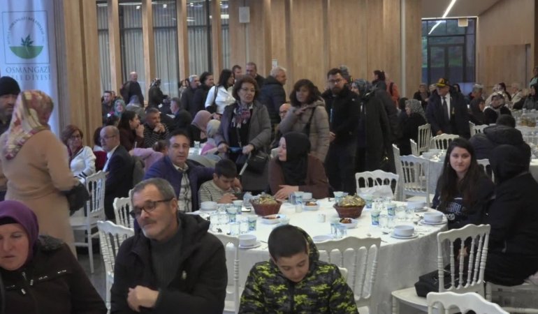 Osmangazi’de şehit aileleri ve gaziler onuruna iftar programı