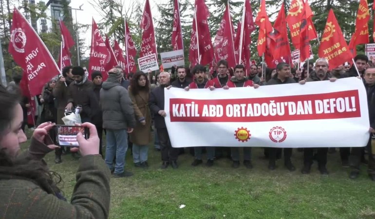 EMEP ve TİP’ten ABD ve İsrail’e protesto: “Emperyalist-Siyonist ittifaka ve bu ittifakla işbirliği yapan saray rejimine karşı tüm emekçileri İran halkı ile dayanışmaya çağırıyoruz”