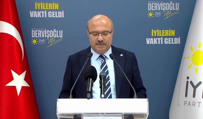 İYİ Parti’li Ulusoy:  “Çiftçi can suyu beklerken biz hâlâ Beştepe’ye çim ekiyoruz”