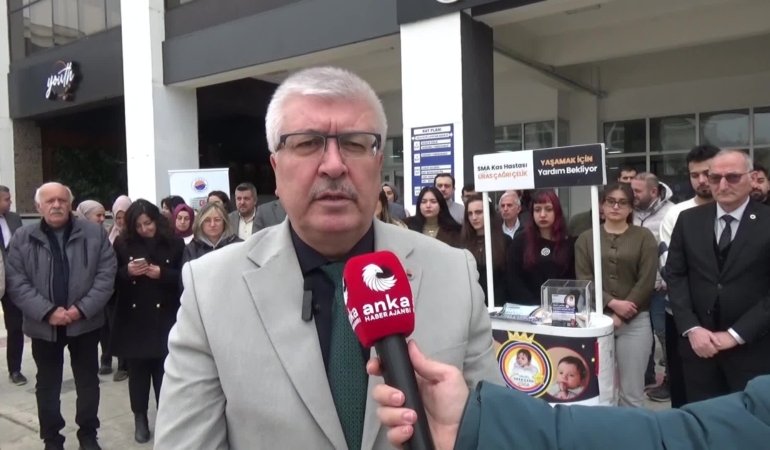 Sinop’ta SMA Tip-1 hastası Uras Çağrı bebek için Öğrenci Yaşam Merkezi’nde destek standı kuruldu