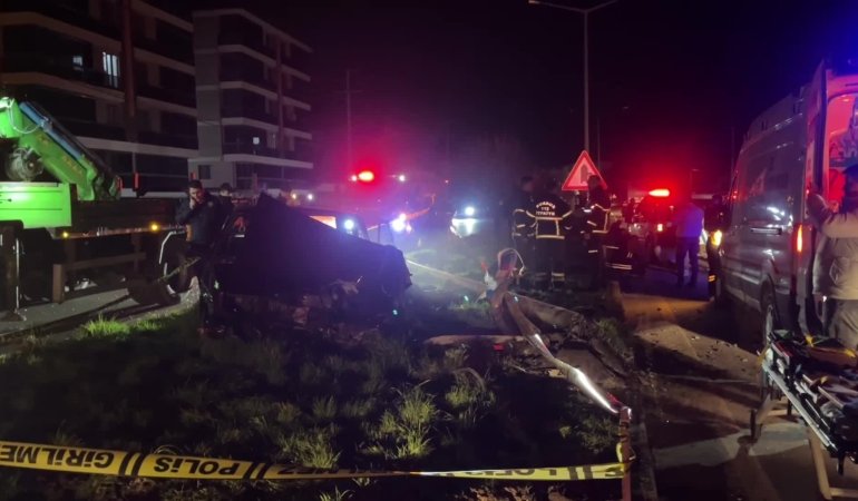 Burdur’da 6 ay önce evlenen genç çift kaza yaptı: 1 ölü, 1 yaralı