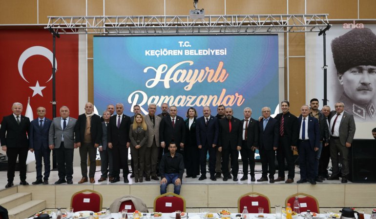 Keçiören Belediye Başkanı Özarslan, iftarda emekli askerleri ağırladı