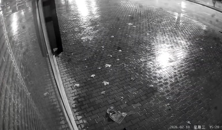 Elazığ’daki medya şirketine silahlı saldırının görüntüleri ortaya çıktı