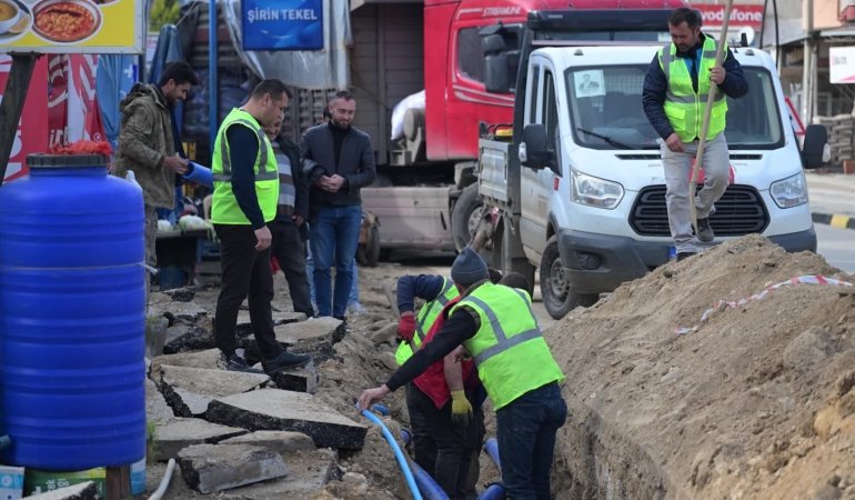 Manisa Su ve Kanalizasyon İdaresi, Uluderbent’te yaşanan su kesintilerini çözüme kavuşturuyor