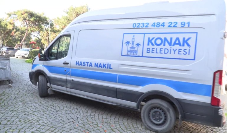 Konak Belediyesi’nden iki yılda 2 bin 209 Konaklıya hasta nakil hizmeti