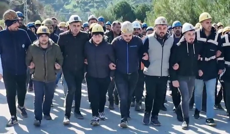 TİP Genel Başkanı Baş’tan, Polyak Madencilik işçilerinin eylemine destek: “İşçi arkadaşların direnişi, hepimiz adına verilen bir direniş”