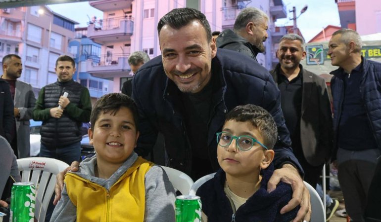 Manavgat Belediye Başkan Vekili Çiçek, Yayla Mahallesi’nde vatandaşlarla iftar yaptı