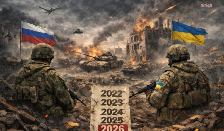 Rusya-Ukrayna savaşı dördüncü yılına girerken çatışmalar sürüyor, diplomatik çabalar sonuç vermedi