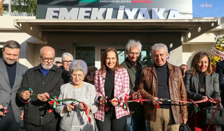 Karşıyaka’da “Genç Yaka”dan sonra “Emekli Yaka” sosyal yaşam merkezi de açıldı
