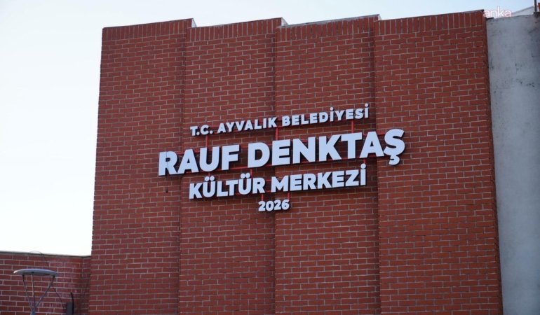 Ayvalık Belediyesi Rauf Denktaş Kültür Merkezi, 27 Şubat’ta hizmete açılacak
