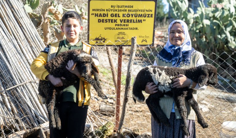 Mersin Büyükşehir Belediyesi’nin “Hadi Gel Köyümüze Destek Verelim” projesinden 7 yılda 360 yetiştirici faydalandı