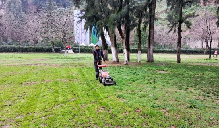Efeler Belediyesi, Pınarbaşı Mesire Alanı’nı bahara hazırlıyor