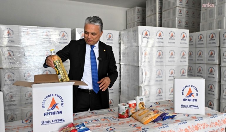 Muratpaşa Belediyesi’nin destek programları ramazan ayında da sürüyor