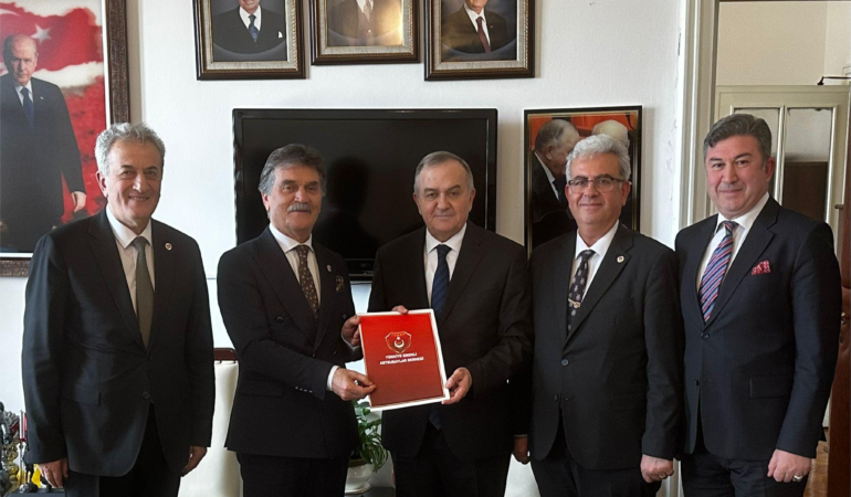 TEMAD yönetiminden MHP’li Akçay’a ziyaret